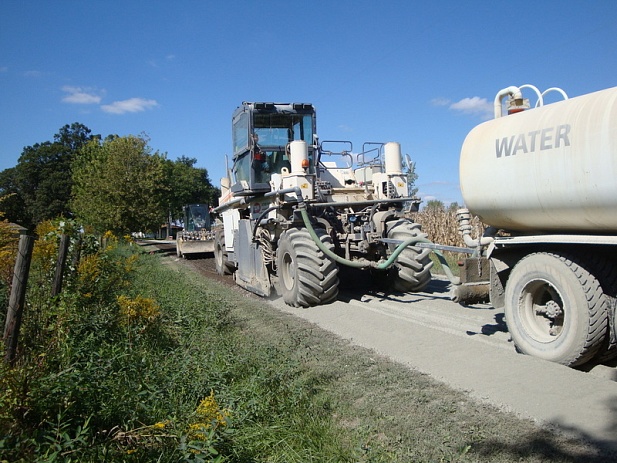 Full Depth Reclamation - рекультивация дорожного полотна на полную глубину (FDR)
